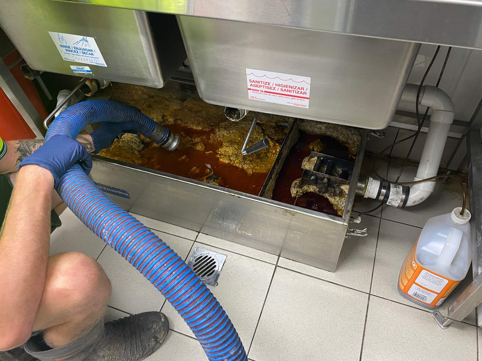 Grease Trap Cleaning in Channelview